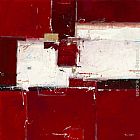 Red Abstract I by 2011